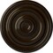 Ekena Millwork Kepler Traditional Ceiling Medallion (For Canopies up to 2 5/8"), 11 7/8"OD x 1 1/4"P, Bronze CM12KPBZS - alternate 1